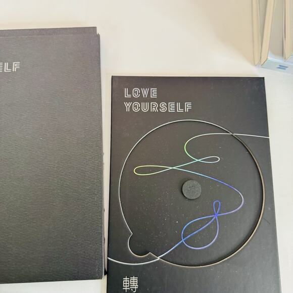 BTS Love Yourself 轉 Tear Y O U Version Her OVE Version & Answer ELF Ver CD Lot - Picture 7 of 7